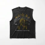 Benjart Heritage Lion Vest Washed Black g